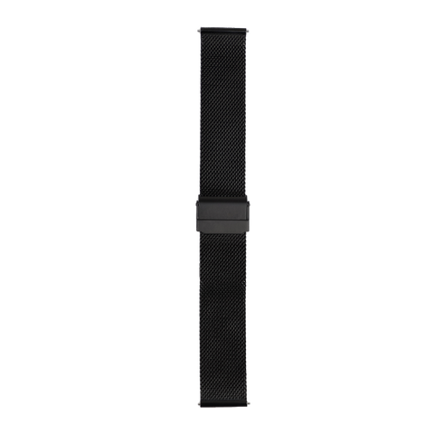 LUADA 4G PRO Ersatzarmband Edelstahl Mesh-Loop Schwarz