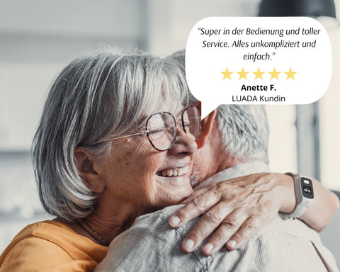 LUADA 2 Notrufuhr mit Sturzerkennung & GPS Ortung