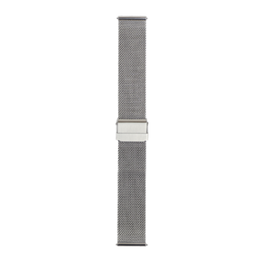 LUADA 2 Ersatzarmband Edelstahl Mesh-Loop Silber