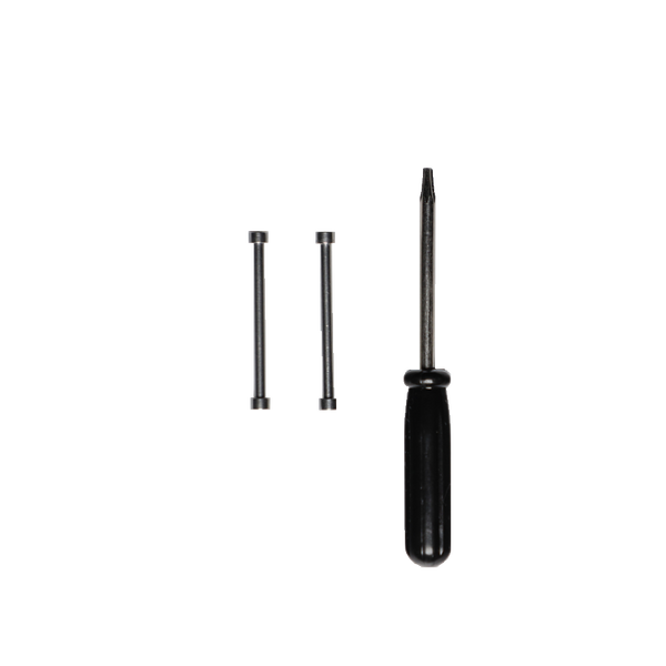 2x Spring Bars, 2x Screws (incl. Tool)