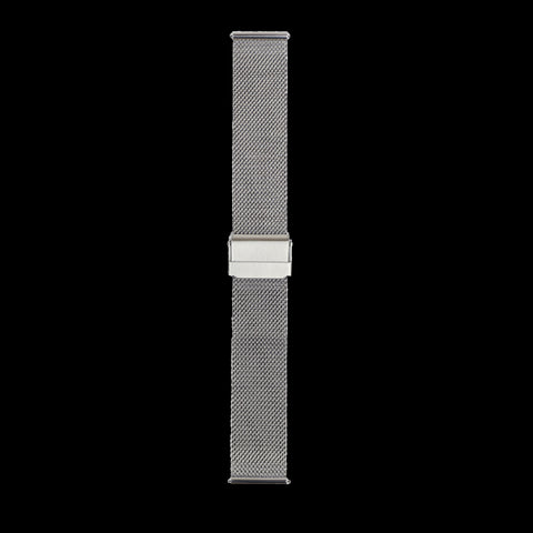 LUADA 4G PRO Ersatzarmband Edelstahl Mesh-Loop Silber